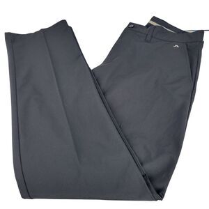 J Lindeberg Ellott Golf Pants Mens 31x34 Regular Fit Black Micro Stretch Perform